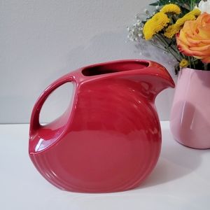 Fiestaware Pitcher Red
